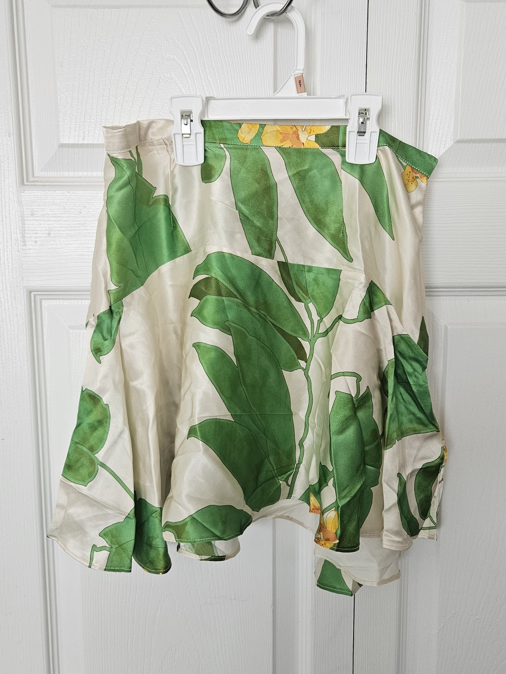 Secret Mission Silk Skirt